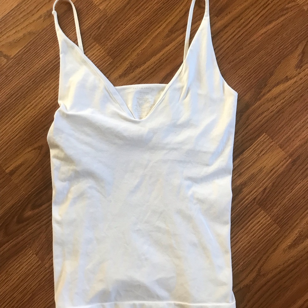 Free people white tank top